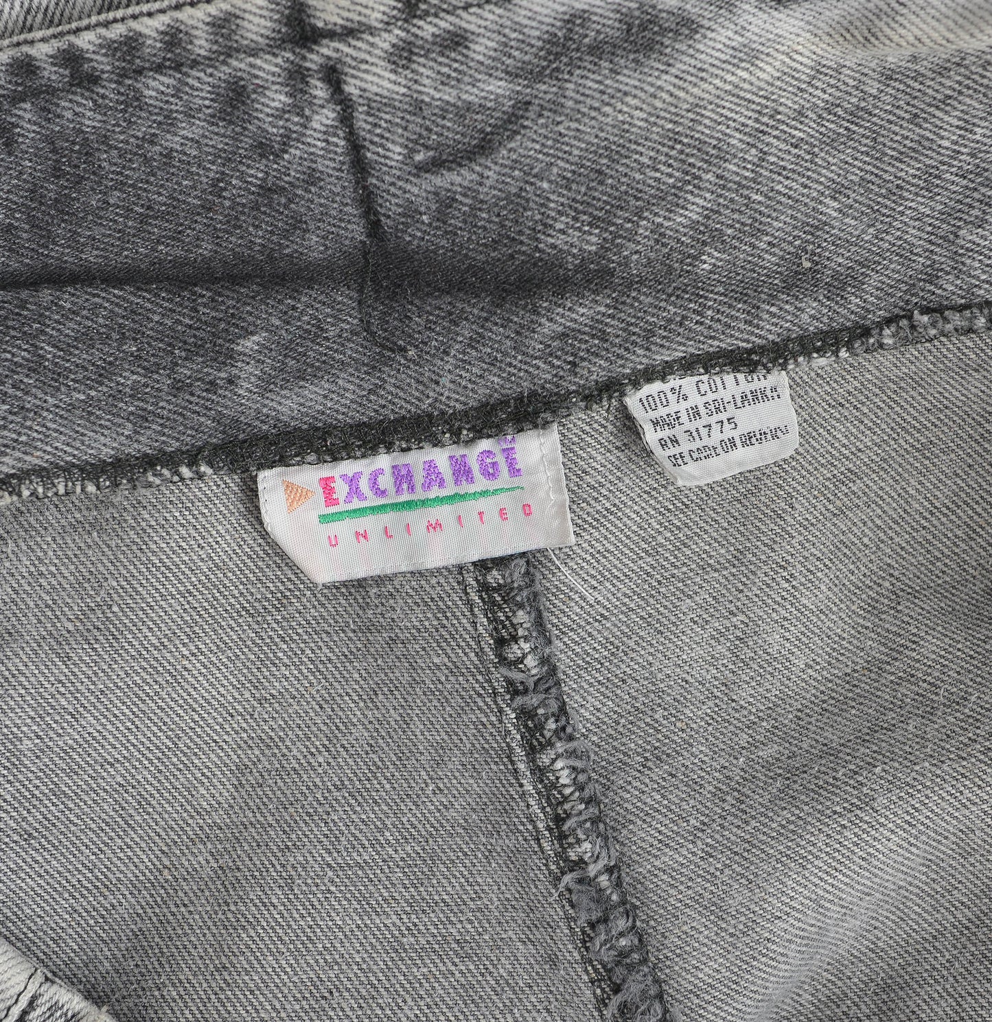 Vintage 80s Gray Acid Wash Jeans High Waisted Lace Up Front Slim Fit Skinny Jeans size M